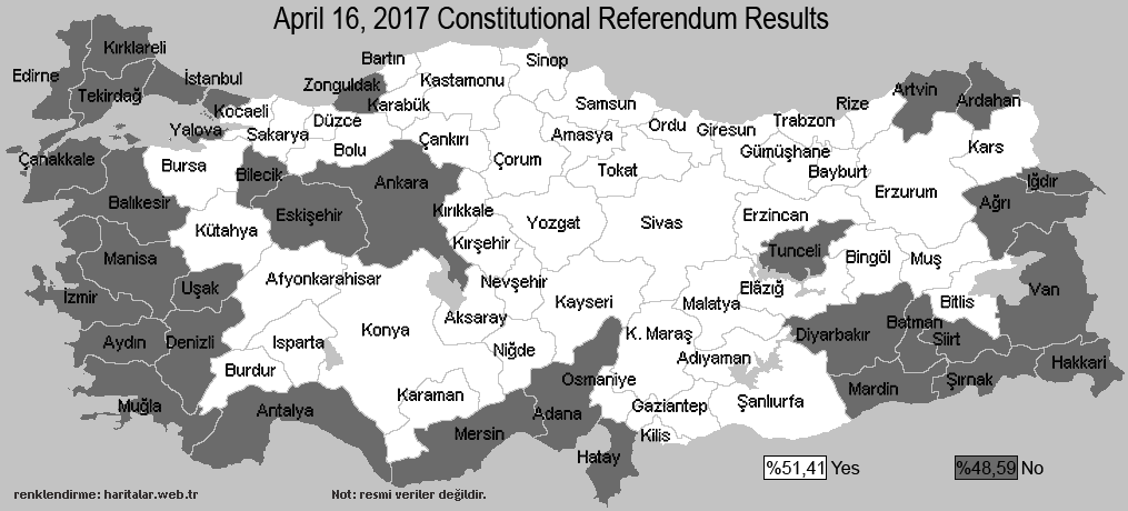 Turkey April 16, 2017 Constitutional Referendum Results.png
