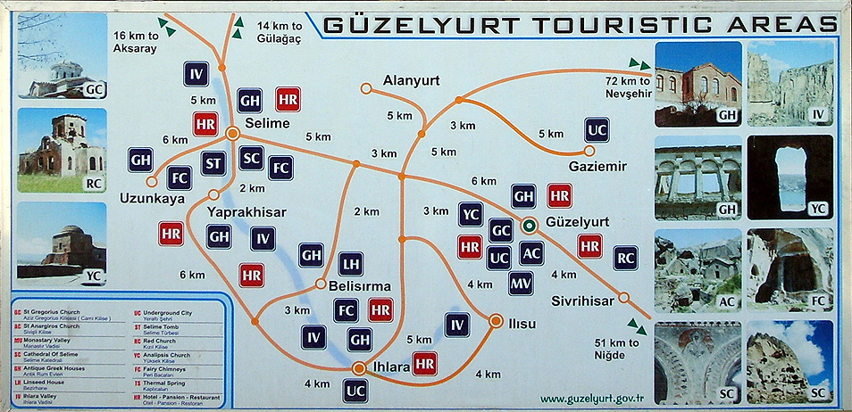  Kapadokya Gzelyurt turistik blge haritas 
 www.guzelyurt.gov.tr 
